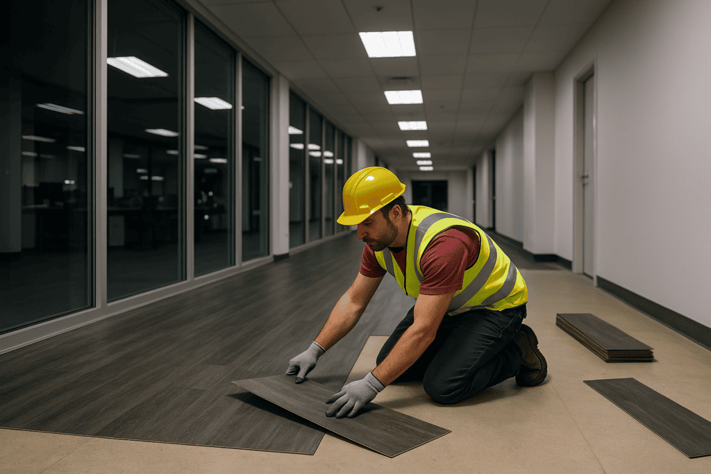 After-Hours Commercial Flooring Installation: Minimising Downtime for Occupied Buildings