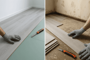 Floor fitting for new builds vs older homes