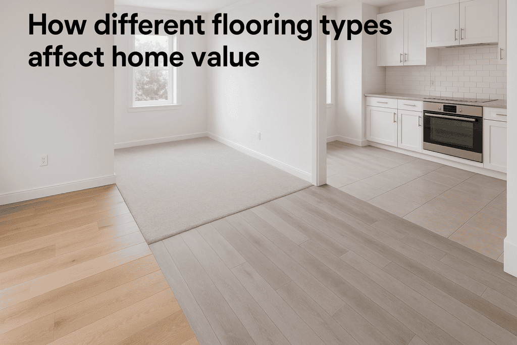 How different flooring types affect home value