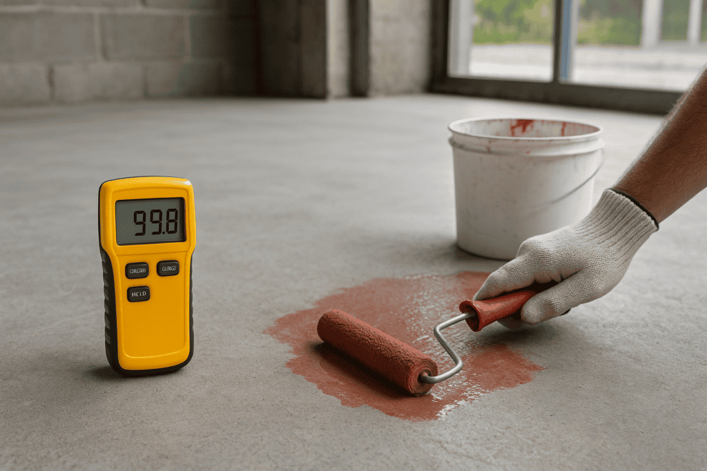 Moisture Testing & Mitigation for Concrete Slabs: Preventing Flooring Failures